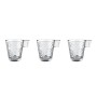 Set of Mugs La Mediterránea Napoli abstracto 3 Pieces (24 Units)