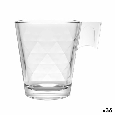 Set of Mugs La Mediterránea Napoli diamond 2 Pieces (36 Units)