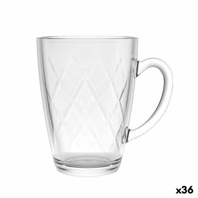 Set of Mugs La Mediterránea Naira 2 Pieces (36 Units)