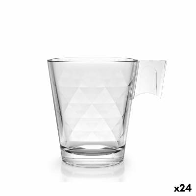 Set of Mugs La Mediterránea Napoli diamond 3 Pieces (24 Units)