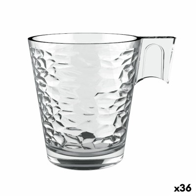 Set of Mugs La Mediterránea Napoli Abstract 2 Pieces (36 Units)