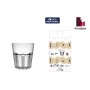 Set of Shot Glasses La Mediterránea Salor 6 Pieces (12 Units)