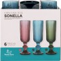 Coupe de champagne Santa Clara Sonella Bleu (36 Unités)