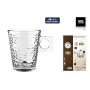 Set of Mugs La Mediterránea Lima abstracto 2 Pieces (36 Units)