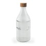 Glass Bottle La Mediterránea Metal Glass 1 L (24 Units)