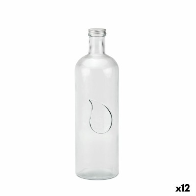 Bouteille en Verre La Mediterránea Métal verre 1,6 L (12 Unités)