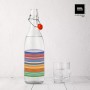 Glass Bottle La Mediterránea Glass 1 L (12 Units)