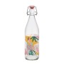 Glass Bottle La Mediterránea Glass 1 L (12 Units)
