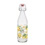 Glass Bottle La Mediterránea Glass 1 L (12 Units)