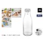 Glass Bottle La Mediterránea Glass 2 L (6 Units)