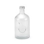 Glass Bottle La Mediterránea Metal Glass 1,4 L (12 Units)