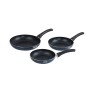 Ensemble de poêle Quttin Aluminium 24 cm 3 Pièces (4 Unités)