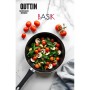Set of pans Quttin Aluminium 24 cm 2 Pieces (4 Units)