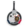Set of pans Quttin Aluminium 24 cm 2 Pieces (4 Units)