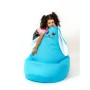 Pouffe GO GIFT Blue Oxford 130 x 90 cm