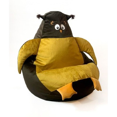 Pouffe GO GIFT Gold Bronze Oxford 130 x 90 cm