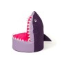Pouf GO GIFT Violet Pourpre Oxford