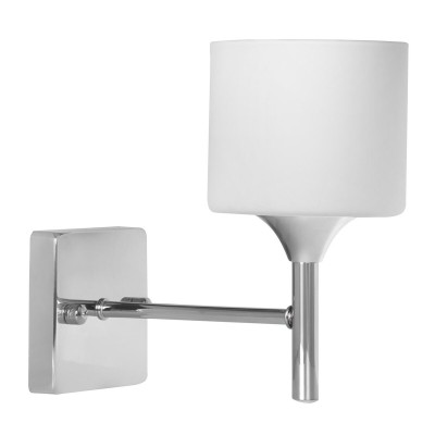 Applique Murale Activejet AJE-MIRA 1P Blanc Argenté Métal 40 W 23 x 21,5 x 11,5 cm (1 Pièce)