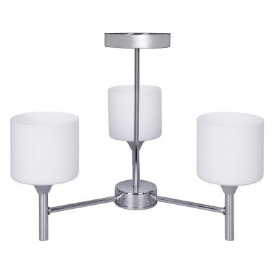 Ceiling Light Activejet AJE-MIRA 3P White Silver Metal 40 W