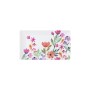 Plateau apéritif La Mediterránea Fleurs 25 x 15 x 2 cm (12 Unités)