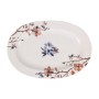 Plateau apéritif Toscana Fleurs Oblongue 30 x 20 x 2 cm (6 Unités)