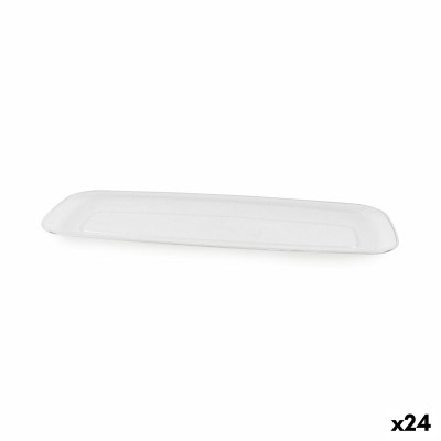 Plateau apéritif Algon Rectangulaire 44,5 x 16,6 x 2,4 cm (24 Unités)