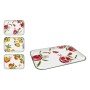 Plateau La Mediterránea 42 x 31 cm Fruits 9 Unités