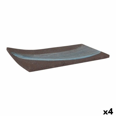 Plateau apéritif Pompeya Rectangulaire 30 x 35 cm (4 Unités)