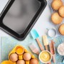 Baking tray Quttin Rectangular 34 x 24 cm 42 x 29 cm (2 Pieces) (6 Units)