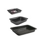 Plateau pour Four Quttin Rectangulaire 34 x 24 cm 42 x 29 cm (2 Pièces) (6 Unités)