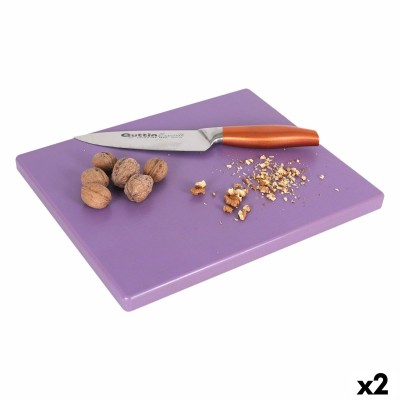 Planche à découper Violet 40 x 40 x 4 cm (2 Unités)