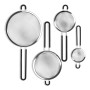 Strainer Quttin Steel 10 cm (24 Units)