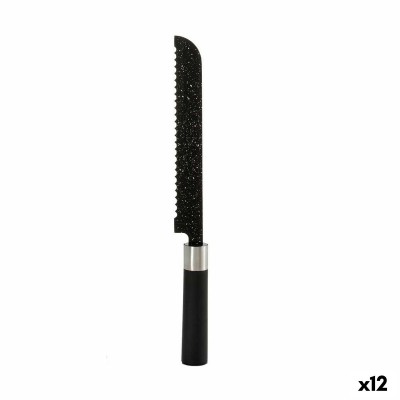 Couteau dentelé Kinvara KT11-5604M07 Acier inoxydable polypropylène 3,5 x 2 x 33 cm Marbre (12 Unités)