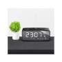 Pendule Réveil Greenblue 62917 Noir Gris Monochrome Noir/Gris