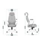 Chaise de Bureau Mark Adler MA-Manager 2.8 Blanc Gris