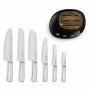 Set of Kitchen Knives and Stand Smeg KBSF02BL