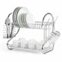 Draining Rack for Kitchen Sink Feel Maestro MR-1025-43 43 x 24 x 39 cm Silver