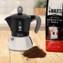 Cafetière Italienne Bialetti 0006936 Noir Acier inoxydable Aluminium 300 ml 6 Tasses