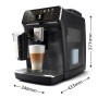 Superautomatic Coffee Maker Philips EP4441/50 Black 230 W 15 bar 275 g 1,8 L