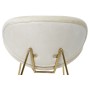 Chair DKD Home Decor Gold Beige Golden 63 x 57 x 73 cm