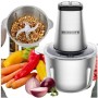 Bol mixeur Heinrich's HMZ 8849 Gris Argenté 500 W 2 L