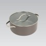 Casserole with Lid Feel Maestro MR-4009-18 Grey Metal Aluminium 18 cm 1,9 L