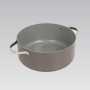 Casserole with Lid Feel Maestro MR-4009-18 Grey Metal Aluminium 18 cm 1,9 L