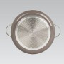 Casserole with Lid Feel Maestro MR-4009-18 Grey Metal Aluminium 18 cm 1,9 L