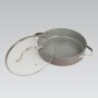 Poêle Feel Maestro MR-4009-28S Gris Métal Aluminium Ø 28 cm