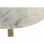 Small Side Table DKD Home Decor White Golden 40 x 40 x 61 cm