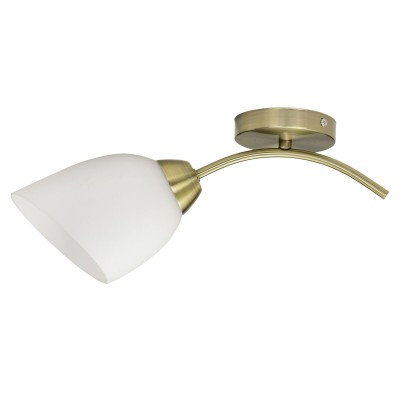 Applique Murale Activejet Blanc Doré Métal verre 40 W 40 x 12 x 20 cm (1 Pièce)
