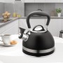 Teapot Feel Maestro MR-1336-BLACK Black Stainless steel 1,8 L