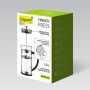 Teapot Feel Maestro MR-1860-1000 Black Steel Stainless steel Borosilicate Glass 1 L