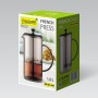 Teapot Feel Maestro MR-1861-1000 Black Translucent Stainless steel Borosilicate Glass 1 L